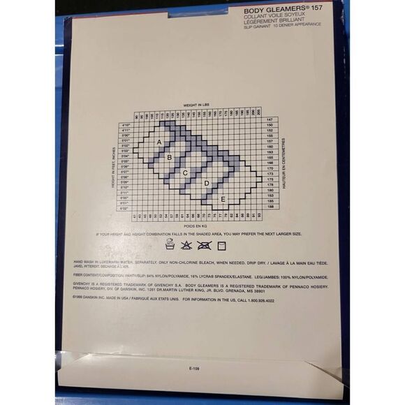 Vintage Givenchy Body Gleamers-La Creme - Picture 2 of 2